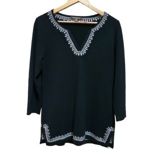 Tommy Bahama 100% Cashmere Tunic Sweater, REPAIRED, Medium